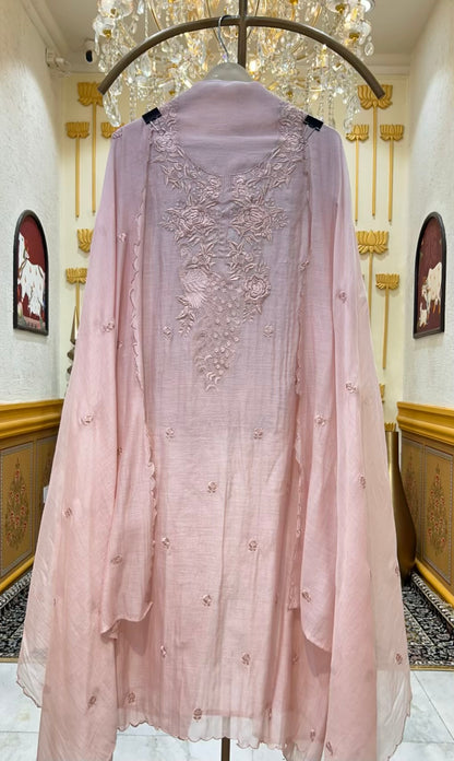 Elyra Thread Chanderi Suit