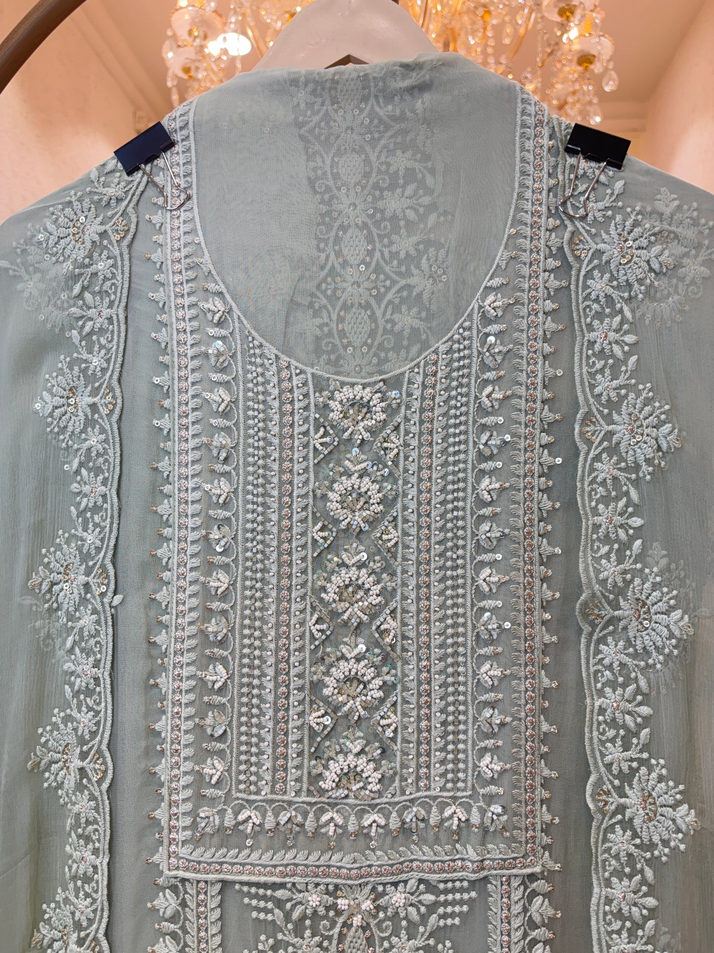 Mehrnoor Chiffon Suit