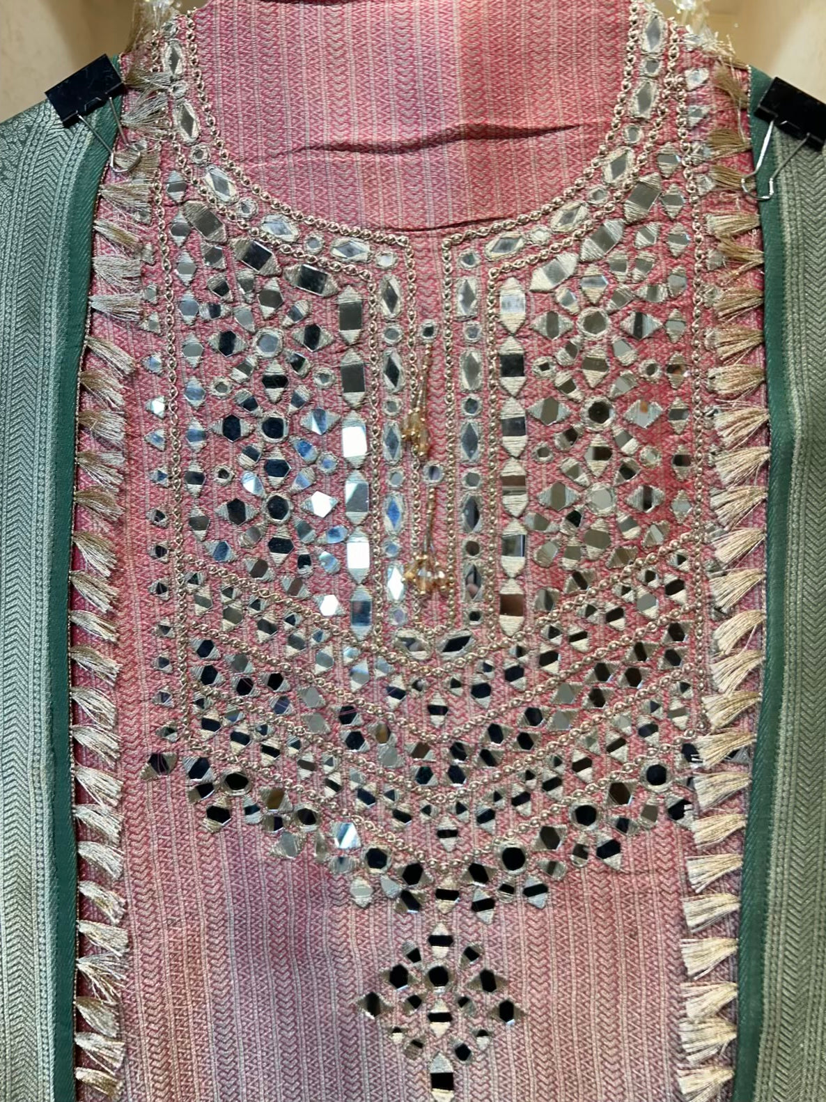 Mahzara Shahi Brocade Suit (Pink)