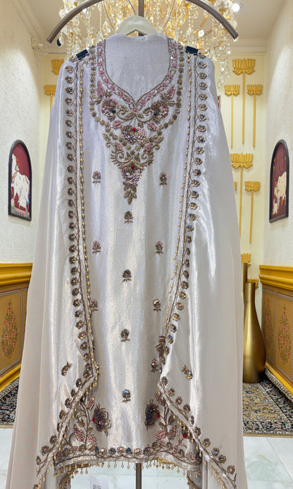 Zariya Noor Organza Suit