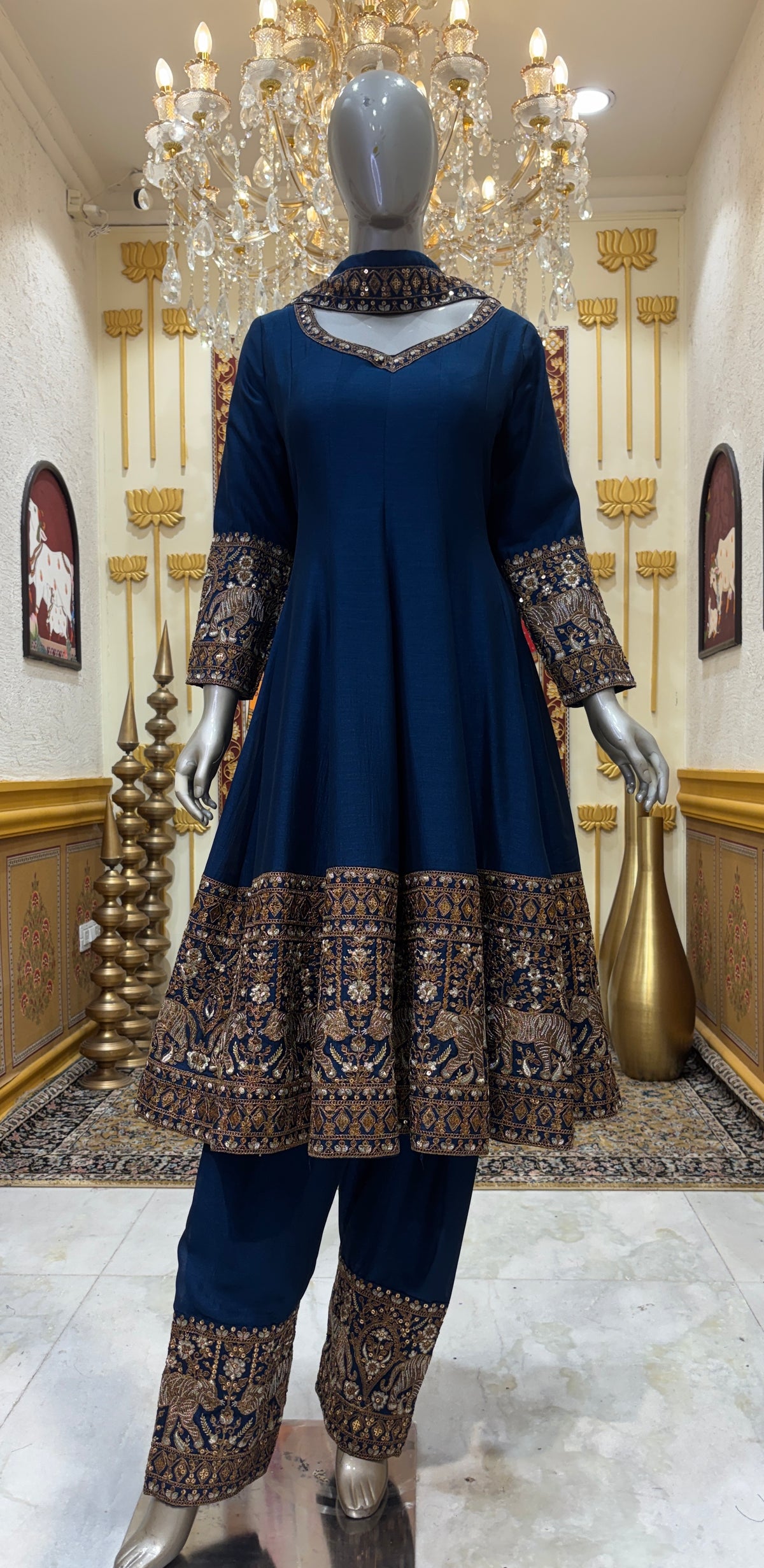 Zarmeher Anarkali Suit