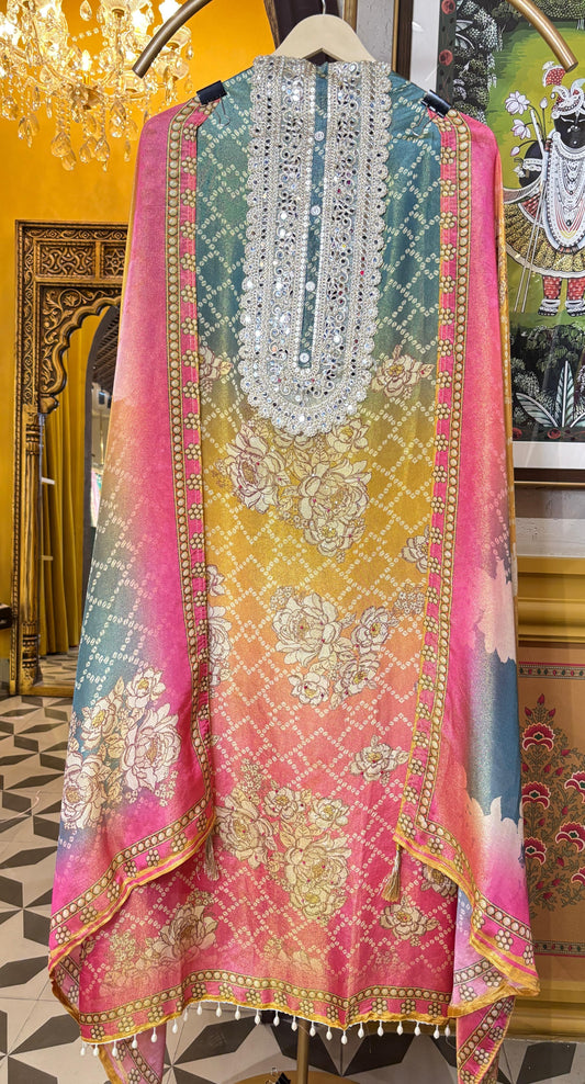 Chandni Rang Organza Suit