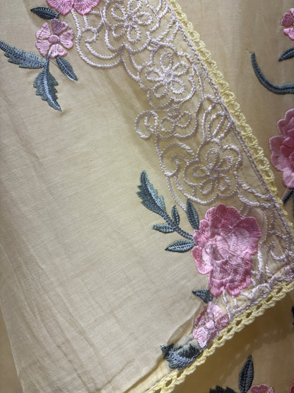 Noorza Thread Chanderi Suit