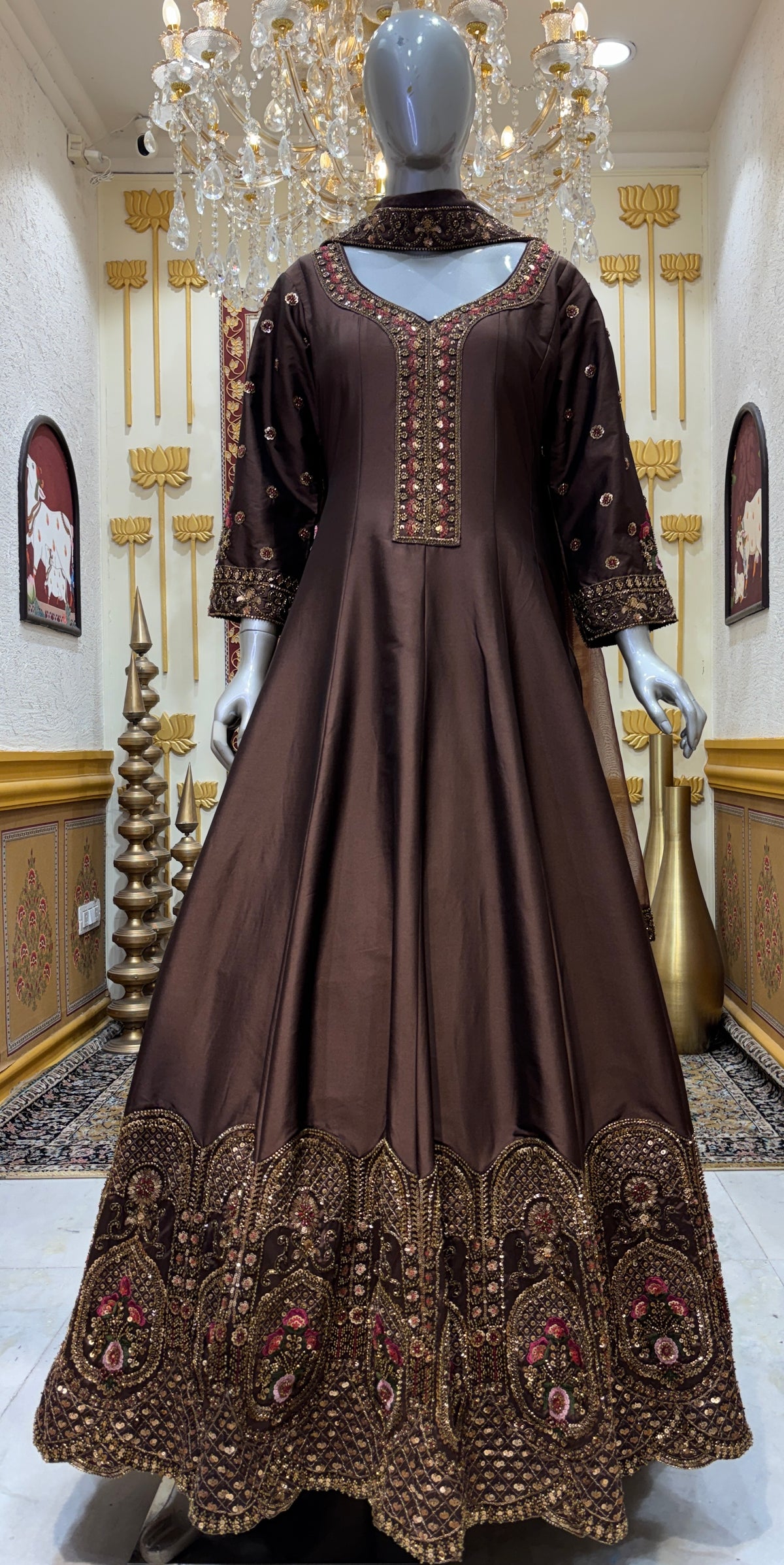 Chand Afreen Anarkali Set
