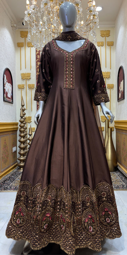 Chand Afreen Anarkali Set