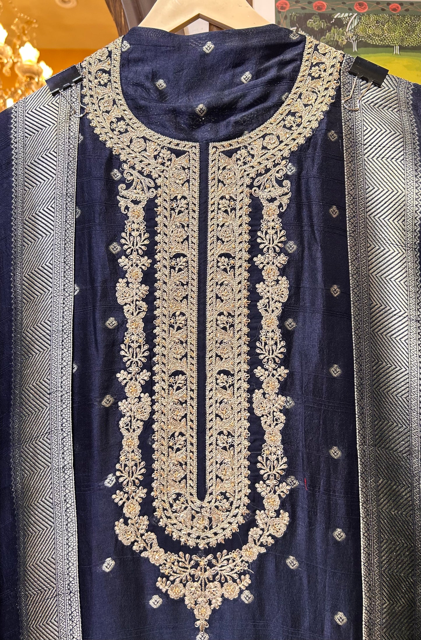 Kashéra Pure Banarasi Silk Suit