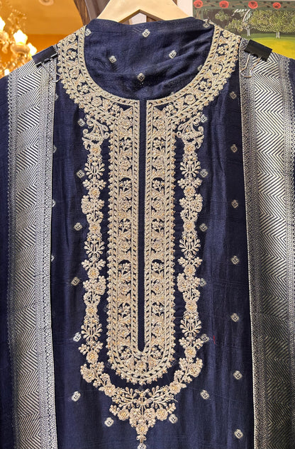 Kashéra Pure Banarasi Silk Suit