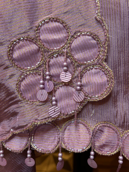 Mehira Organza Suit (Lavender)