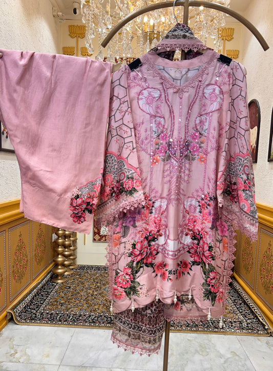 Zareeva Cutdana Muslin Set