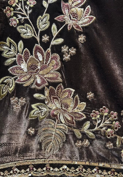 Nayab-é-Velour (Brown)