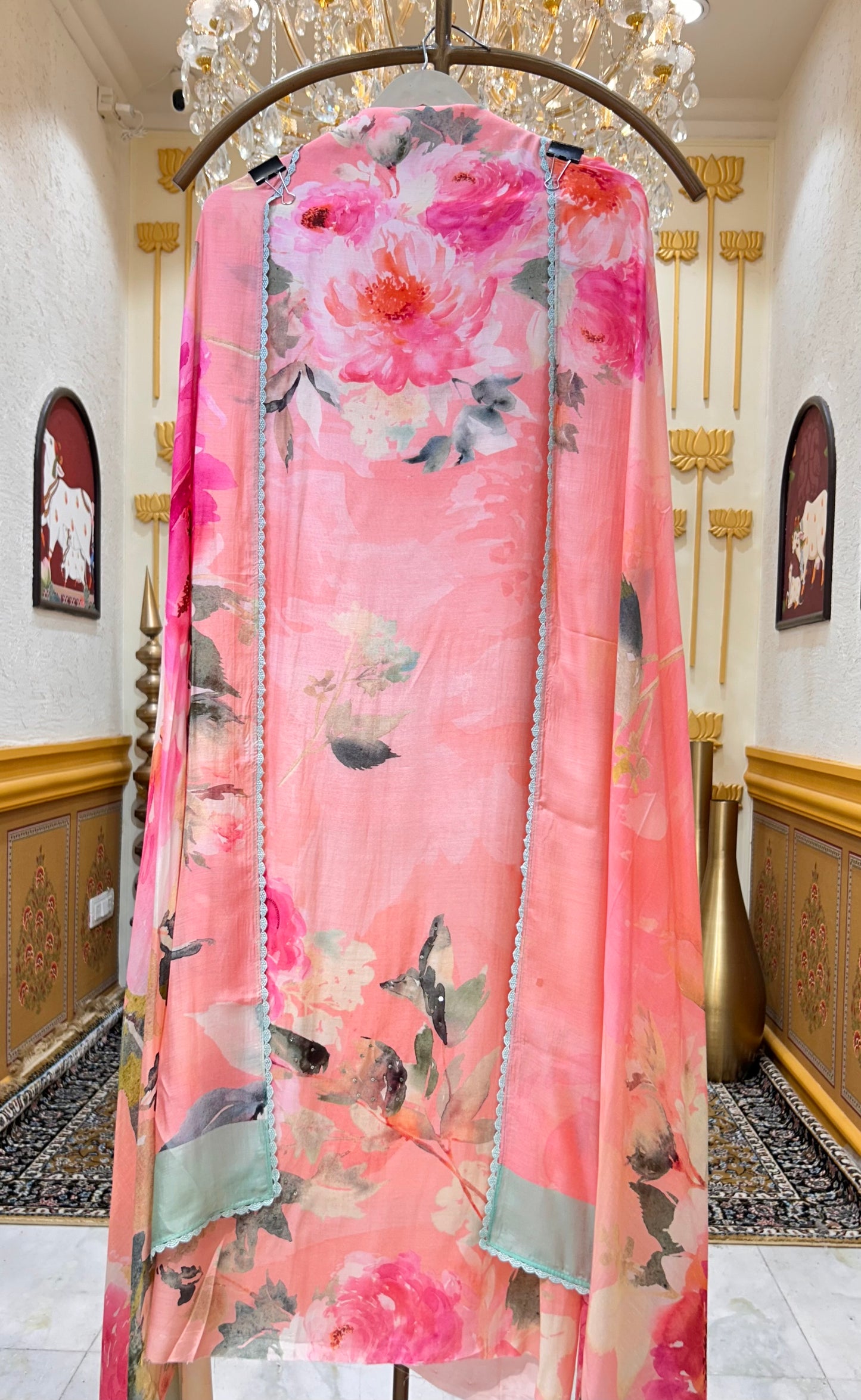 Elyon Pearl Sequin Muslin Suit