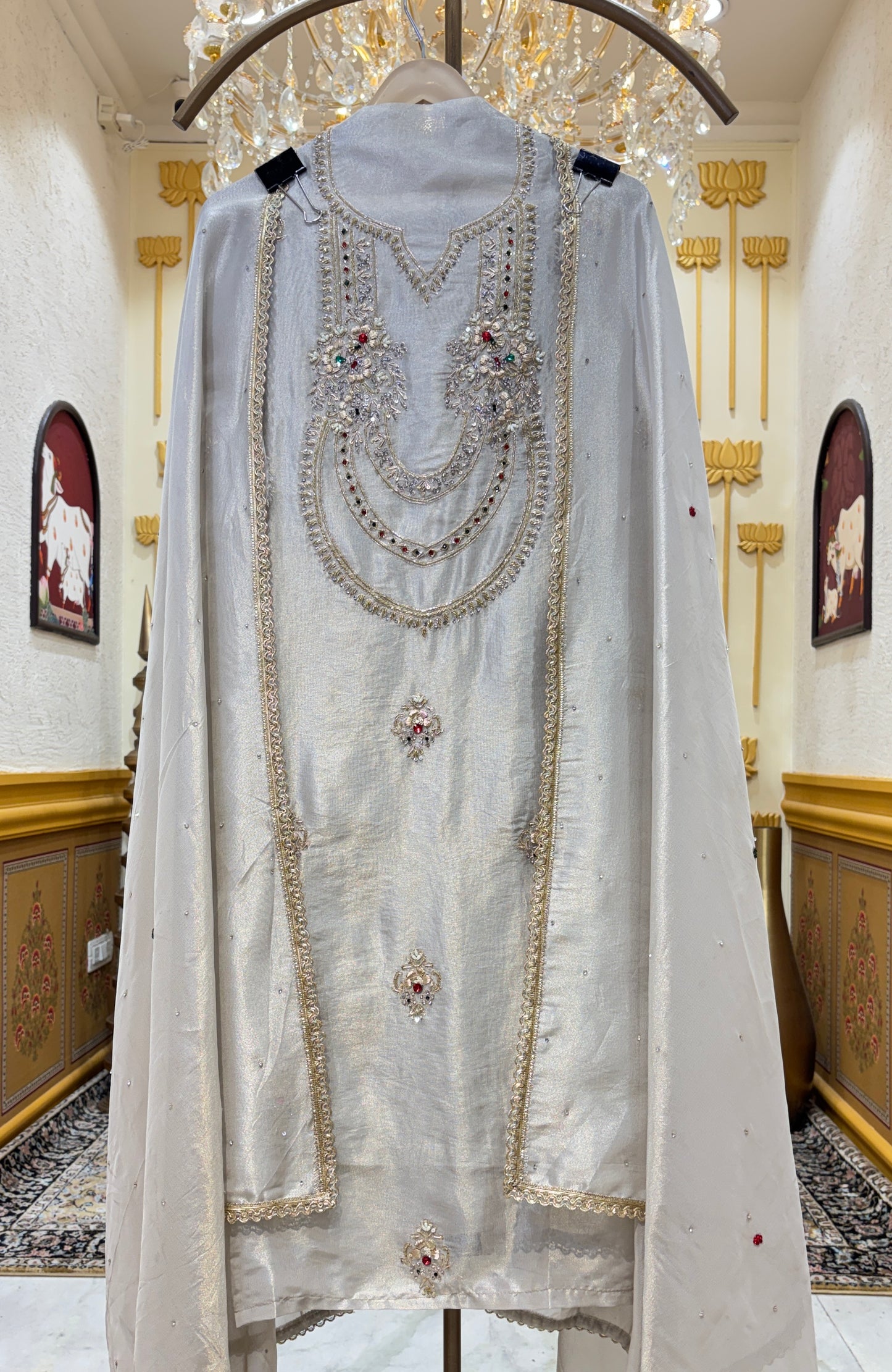 Zarmina Organza Suit