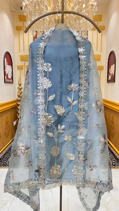 Sahira Leather Élan Suit (Sea Green)