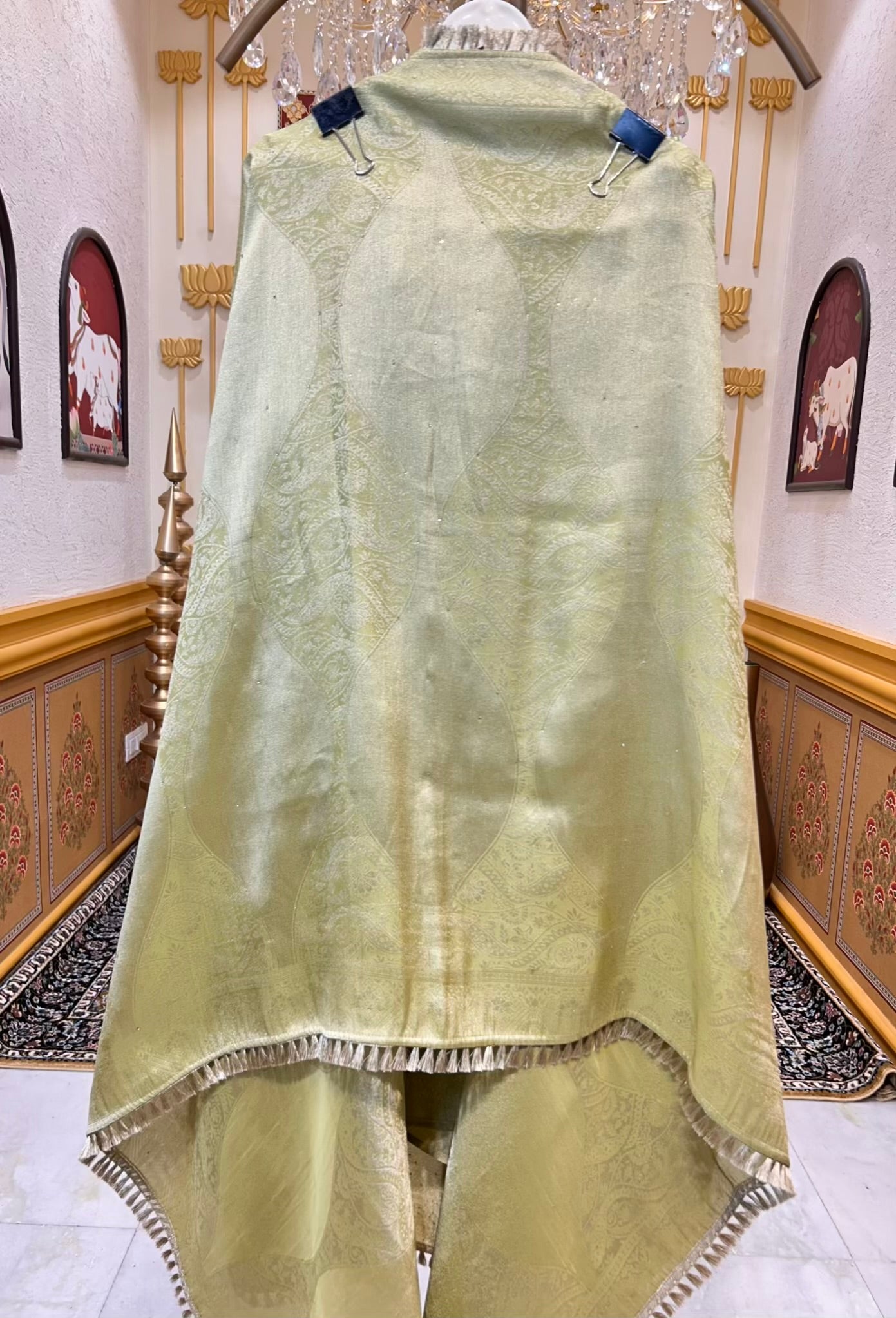 Riyara Kinari Élan Suit (Lime Green)