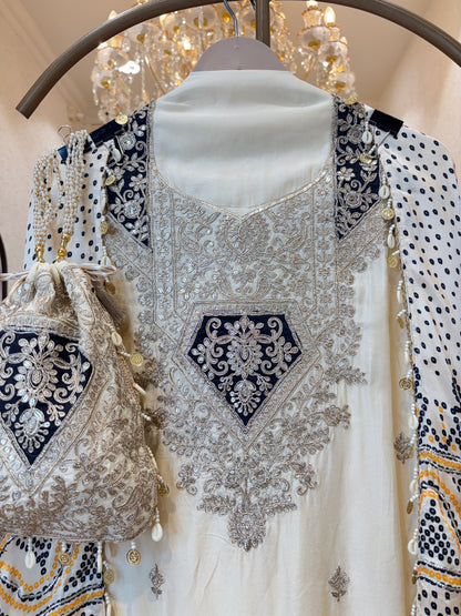 Swarnika Chanderi Suit