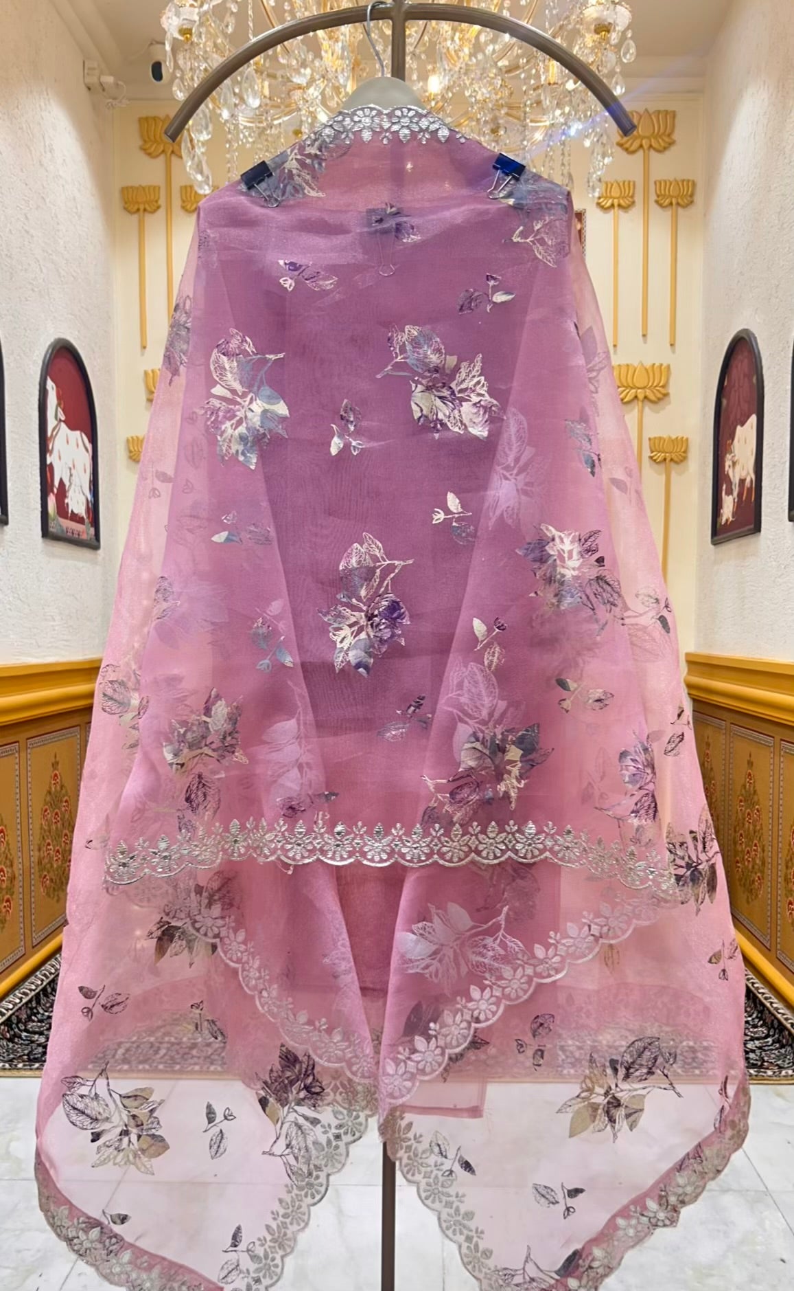Sahira Leather Élan Suit (Pink)