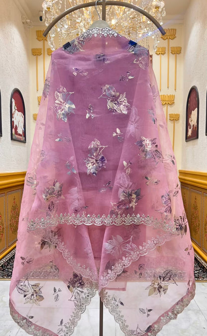 Sahira Leather Élan Suit (Pink)