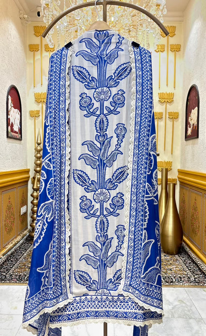 Shaiana Cutwork Muslin Suit