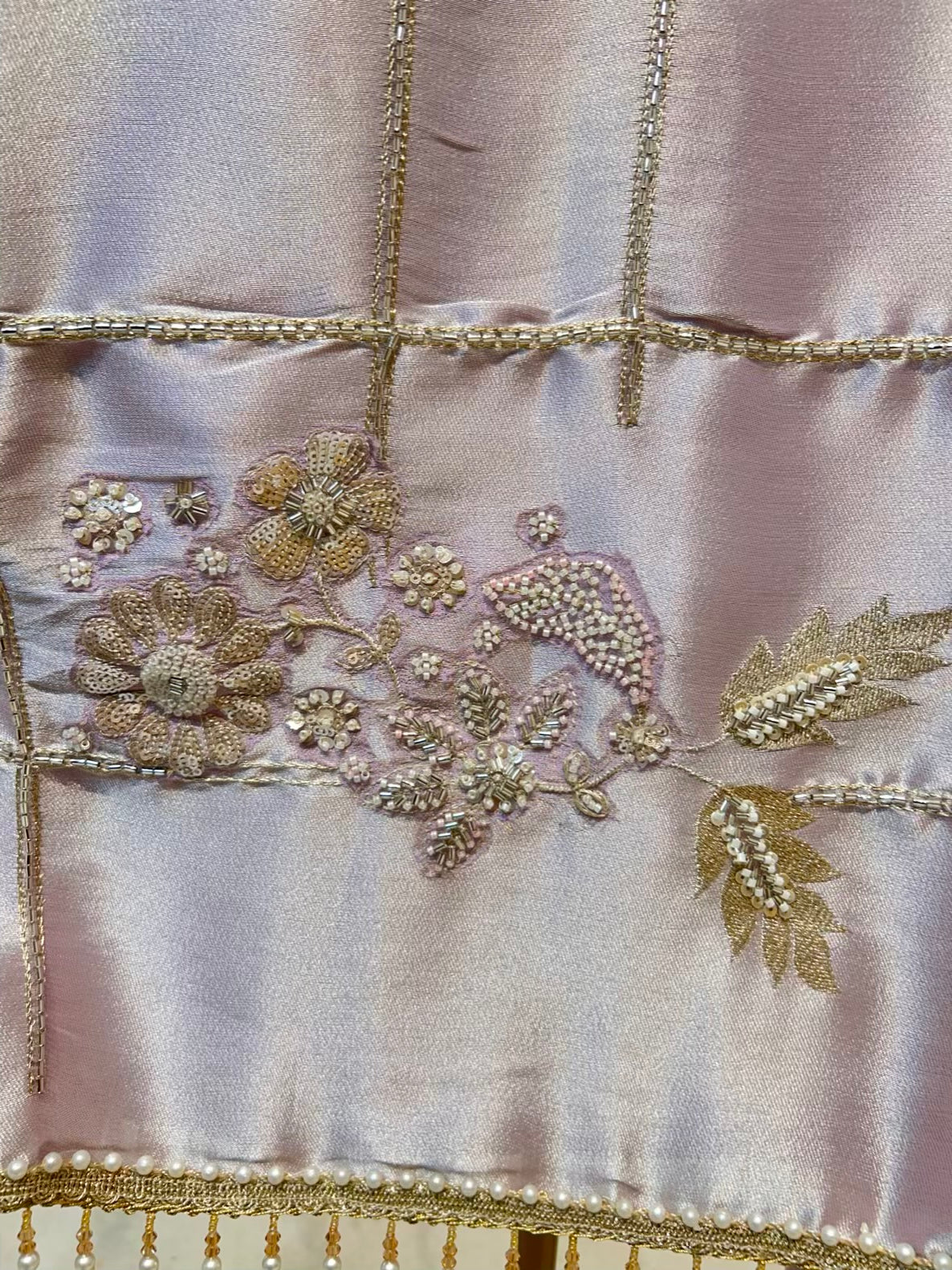 Mahira Veil Suit (Peach)