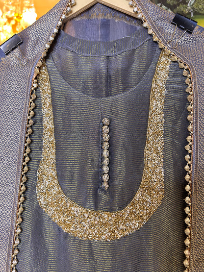 Saaz-e-Shimmer (Grey)