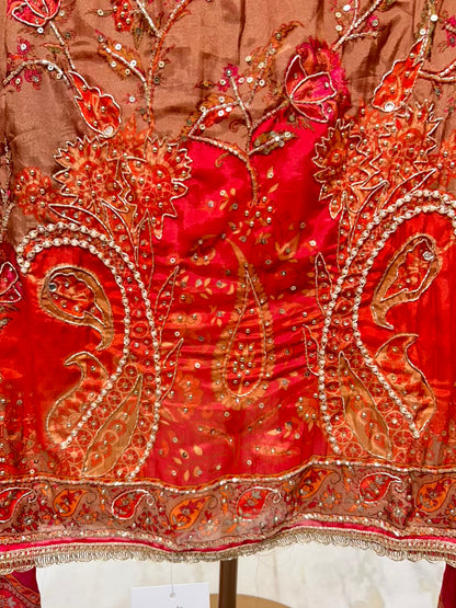 Zehriya Silk Organza Aura Suit