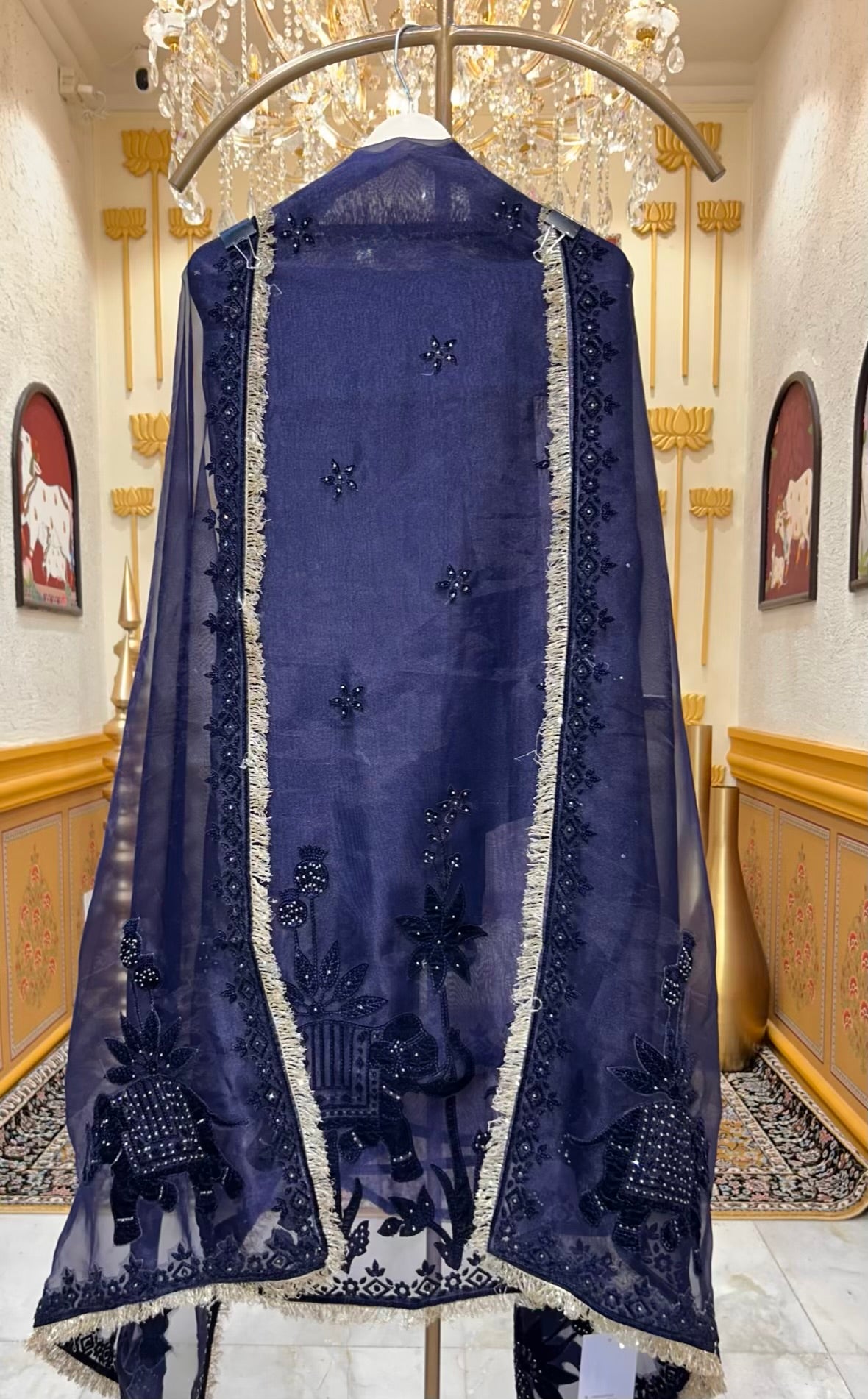 Velmira PatchÉlan Suit (Navy Blue)