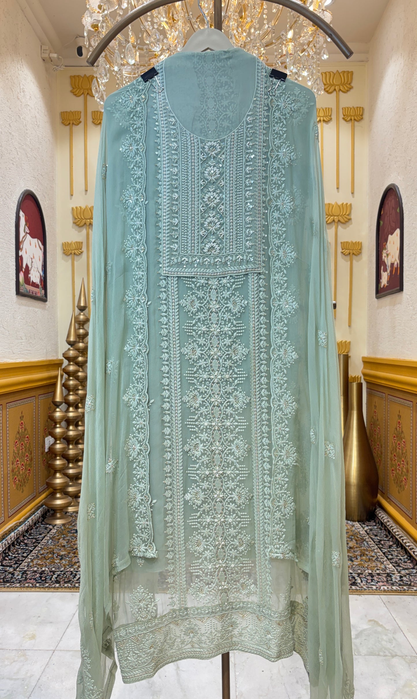 Mehrnoor Chiffon Suit
