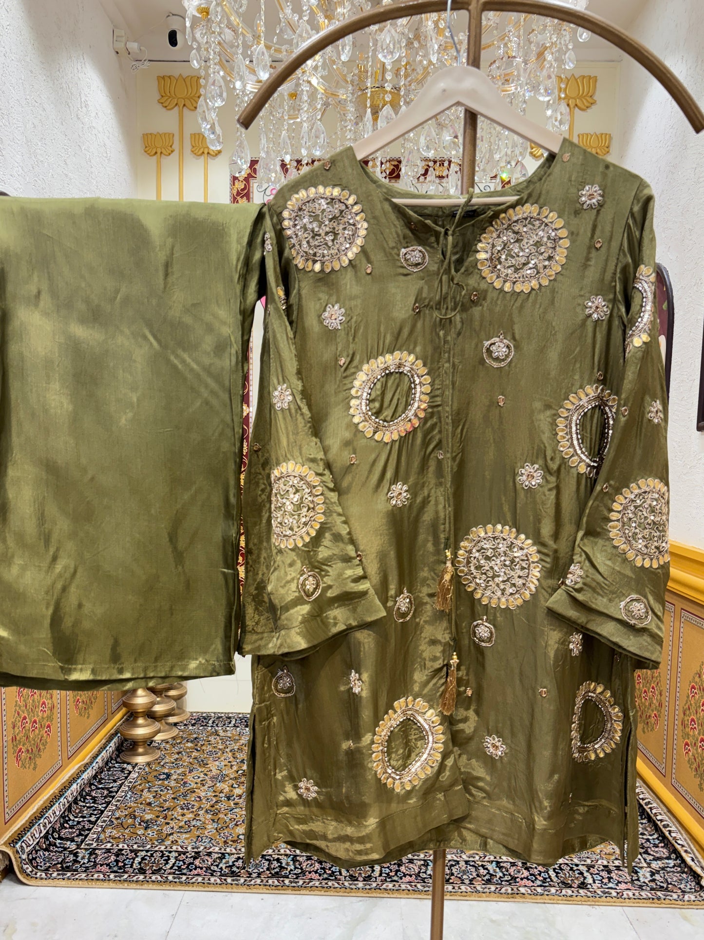 Mehroza Cutdana Co-ord Set