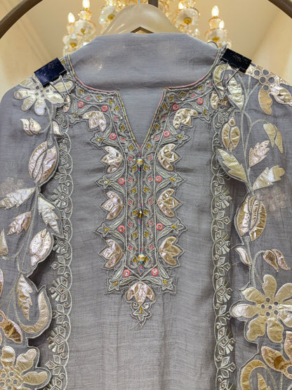 Aarzita Mul Chanderi Suit
