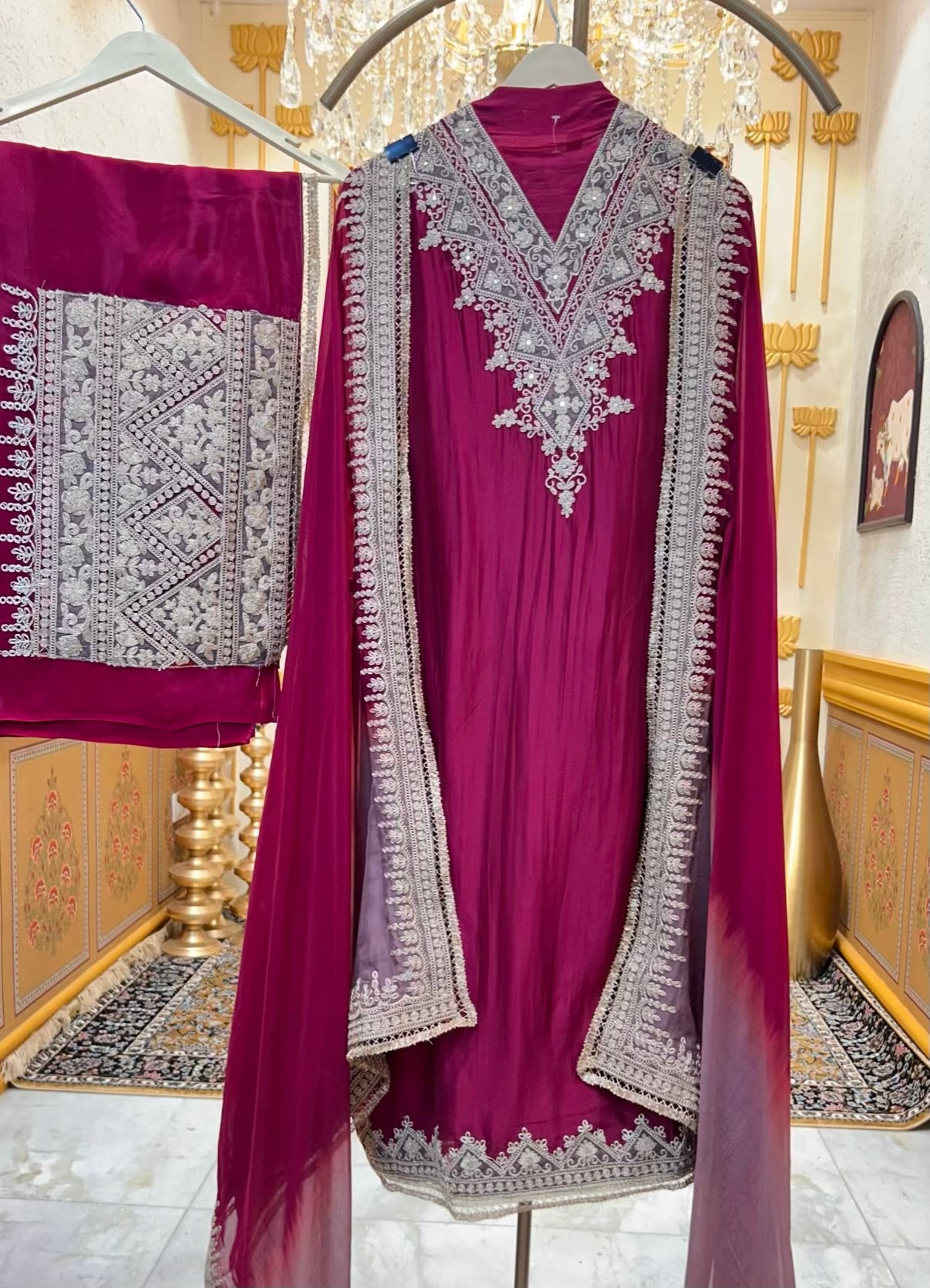 Afsara Noor Dori Suit (Purple)