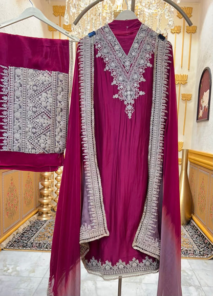 Afsara Noor Dori Suit (Purple)
