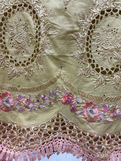 Elmeira Lace Cotton Suit