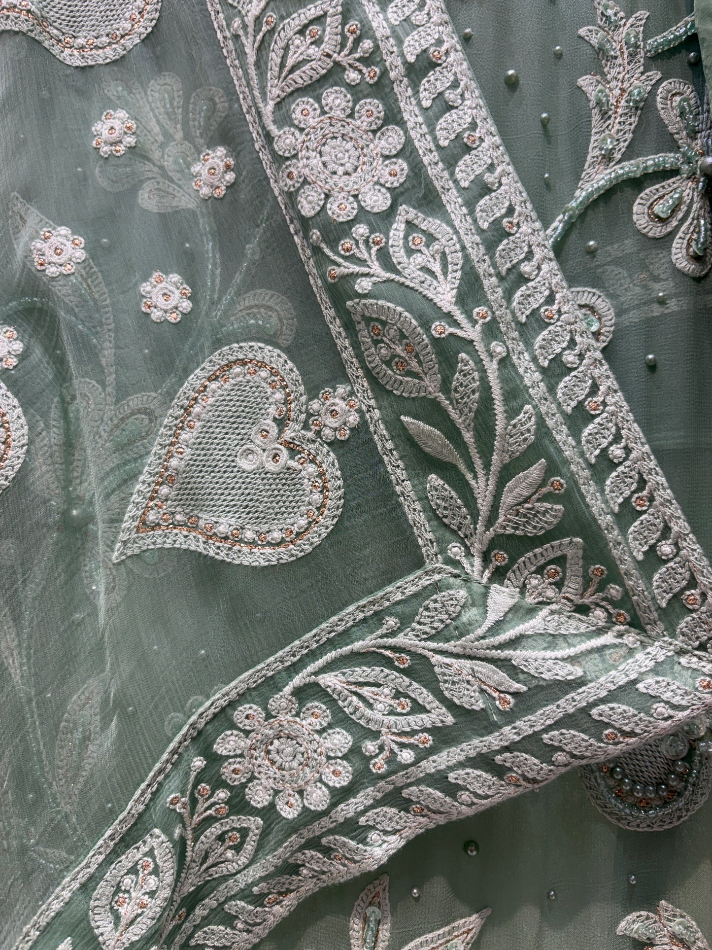 Aveera Handcrafted Georgette Suit