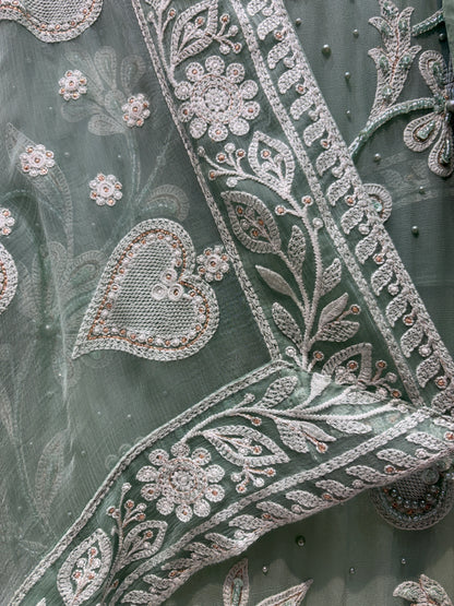 Aveera Handcrafted Georgette Suit