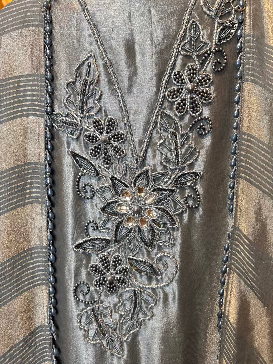 Zarmeen Organza Suit (Blue)