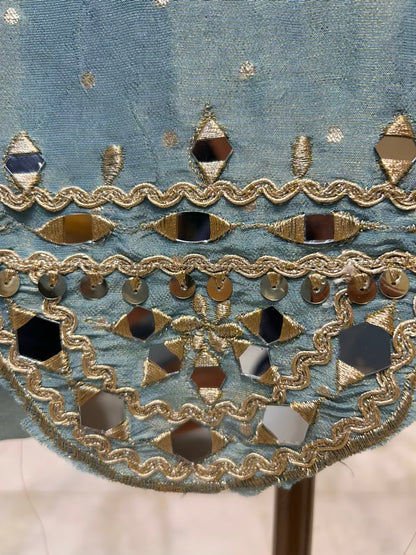 Zarfeena Aaina Suit (Blue)