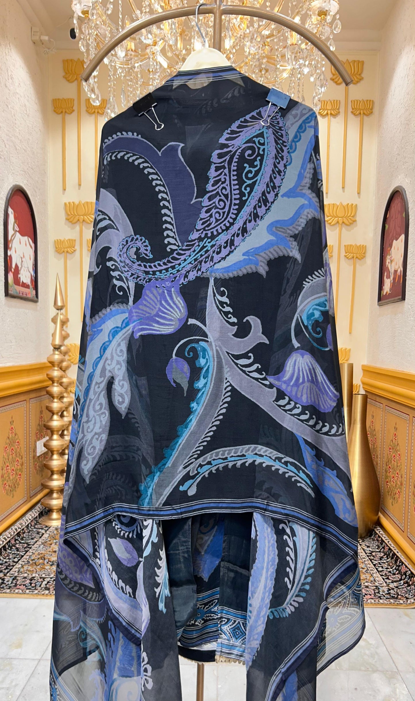 Zehraaya Zari Pearl Silk Suit
