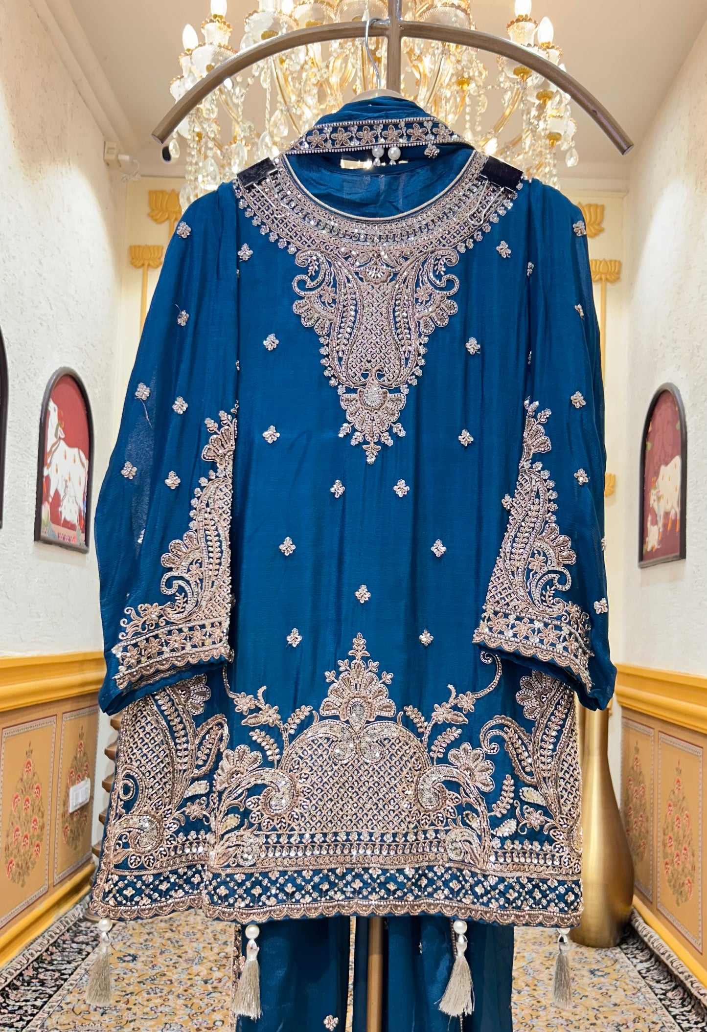 Meher Afreen Sharara Set