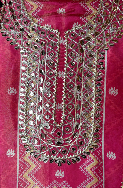Zehmat Tissue Organza Suit