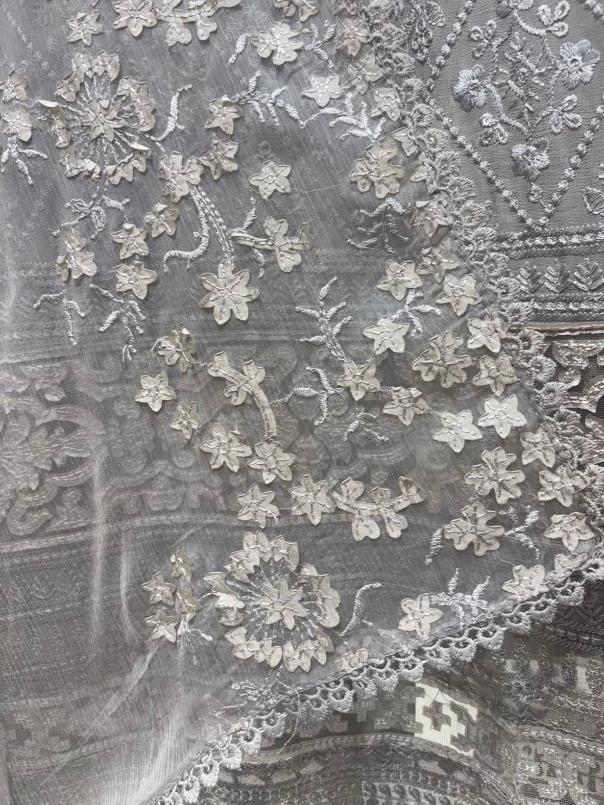 Naira Sequin Georgette Suit