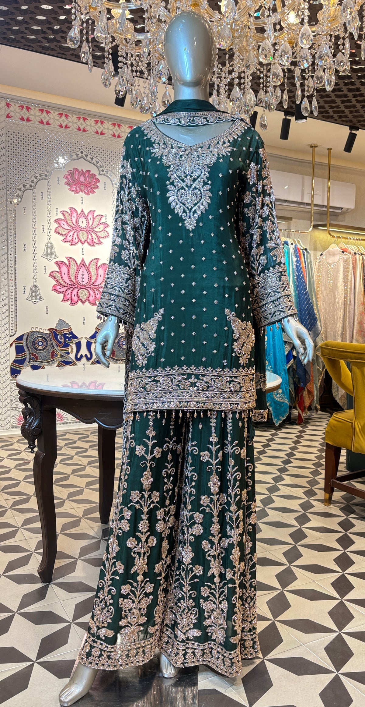 Gulrasa Sharara Suit