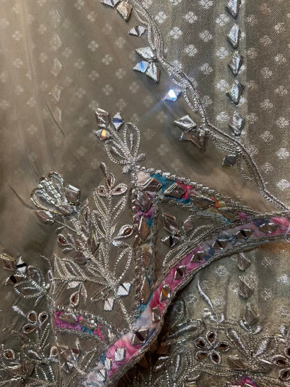 Zarmeena Organza Suit