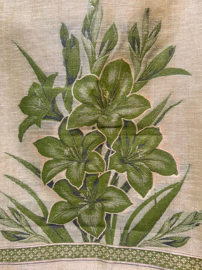 Ishvani Linen Suit (Green)