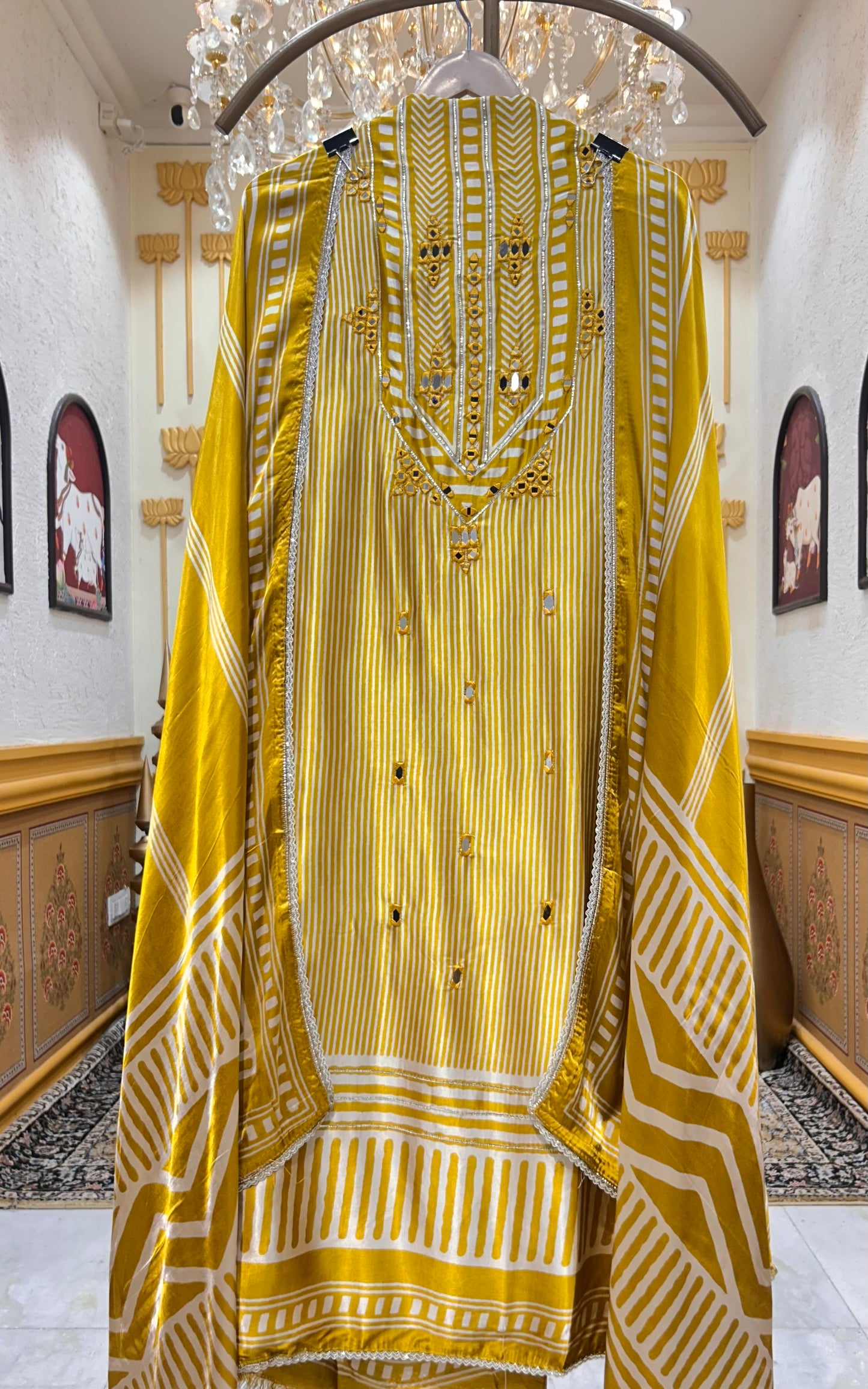 Shahnoor Bandhej Suit