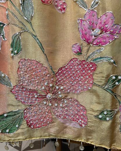 Gulbahaar Organza Suit