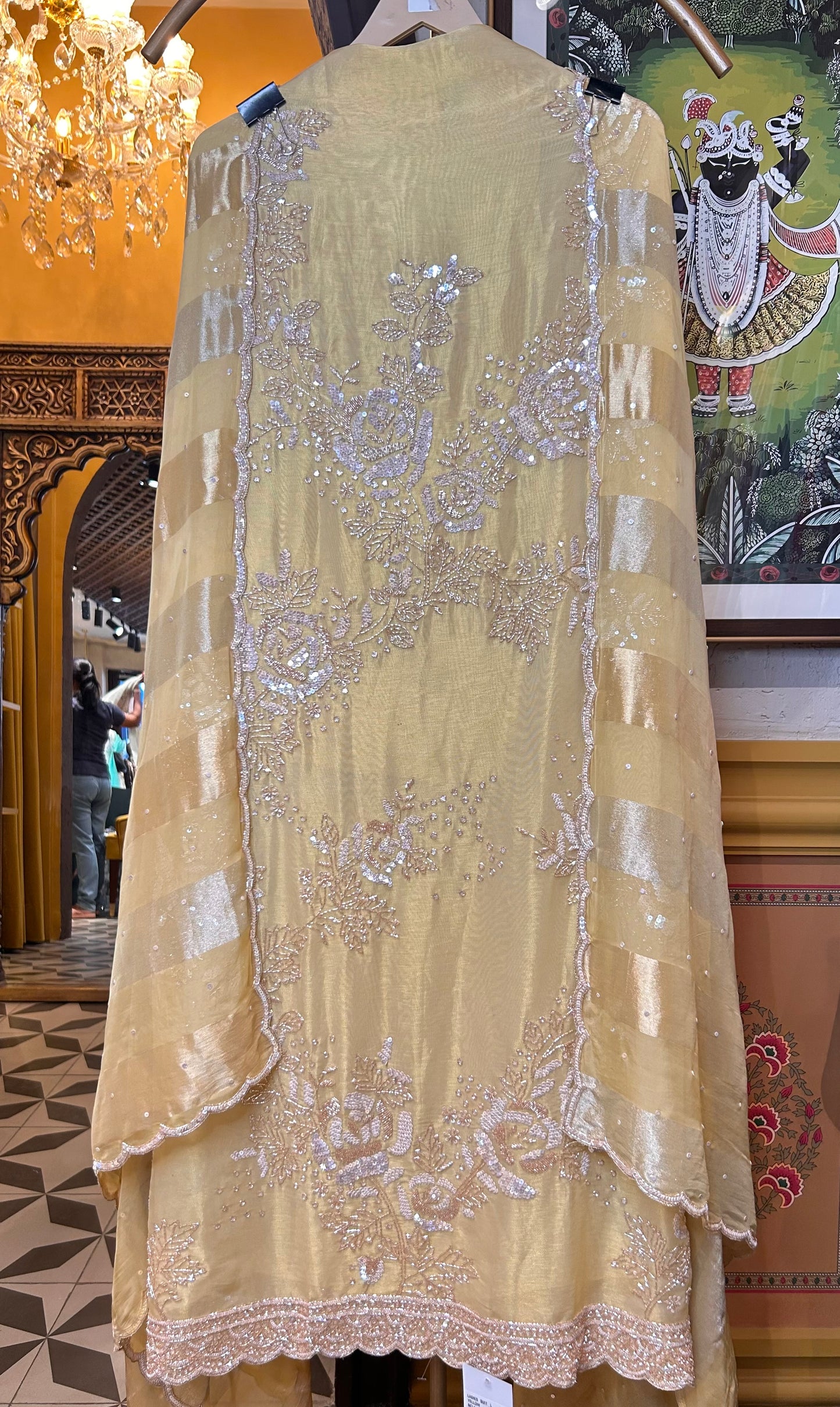 Amaira Shimmer Organza Suit