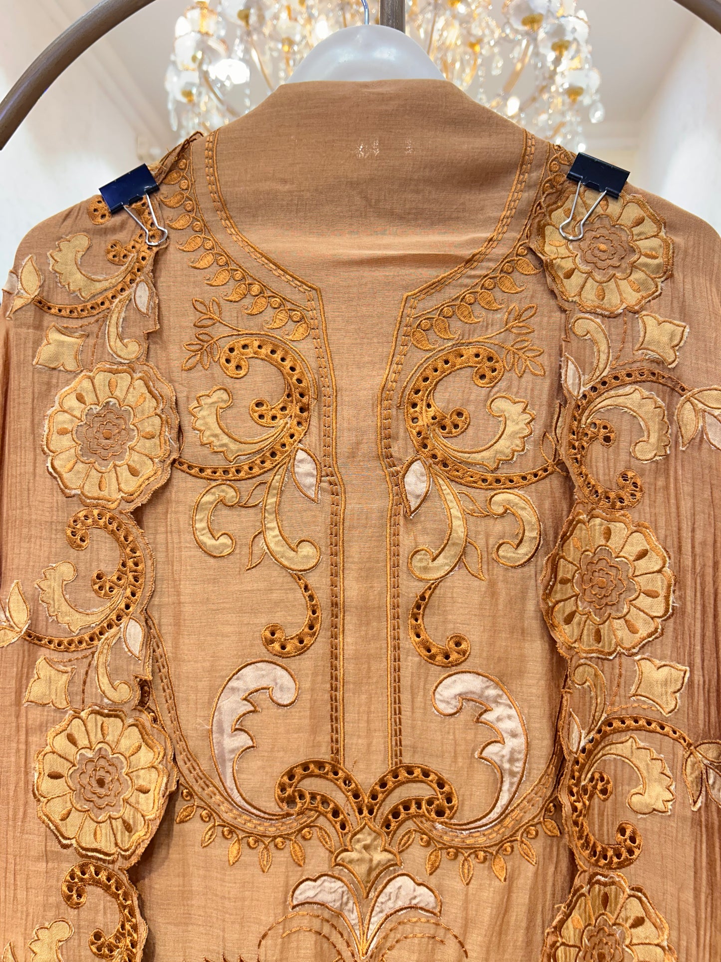 Gulposh Appliqué Suit