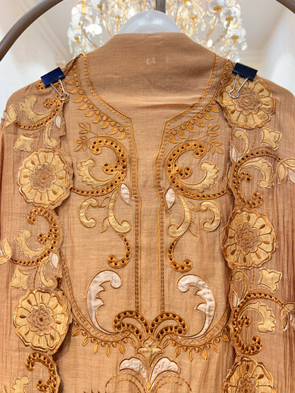 Gulposh Appliqué Suit