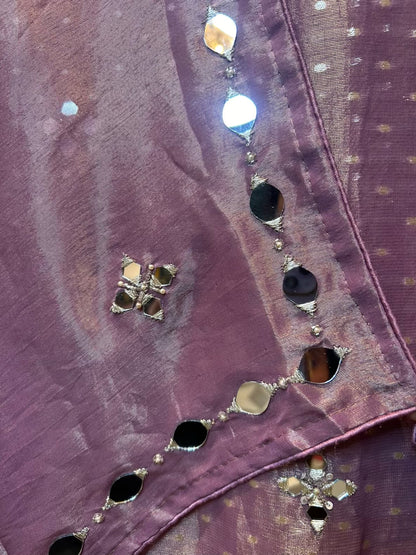 Nayira Mirror Suit (Purple)