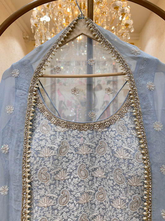 Vihana Zari Gharara Set